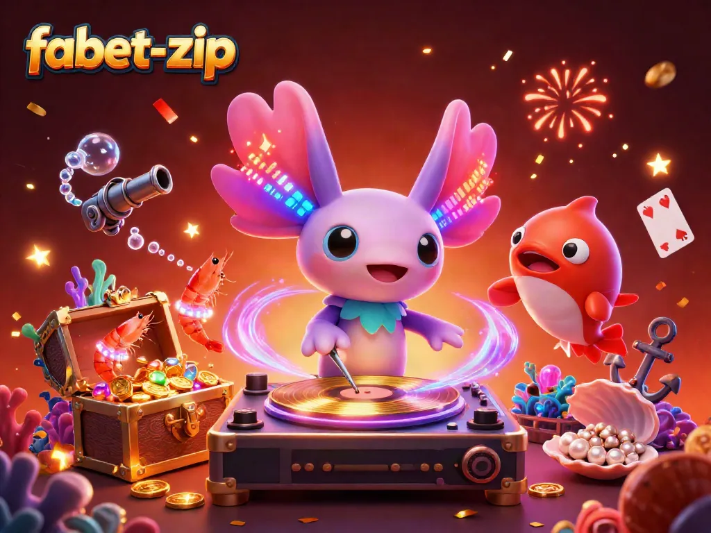 Experience fun and excitement at fabet-zip with a vibrant underwater casino party featuring playful sea creatures.